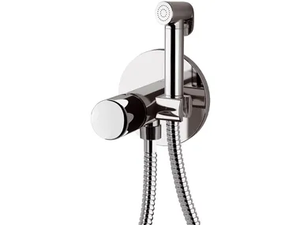 FUSION - Recessed single handle brass shower mixer with hand shower _ Daniel Rubinetterie